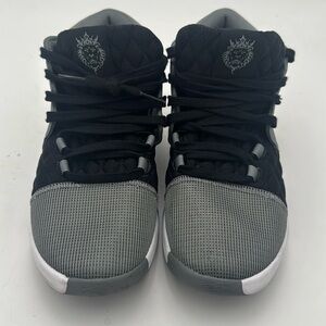 Men's Black and Gray Athletic Sneakers